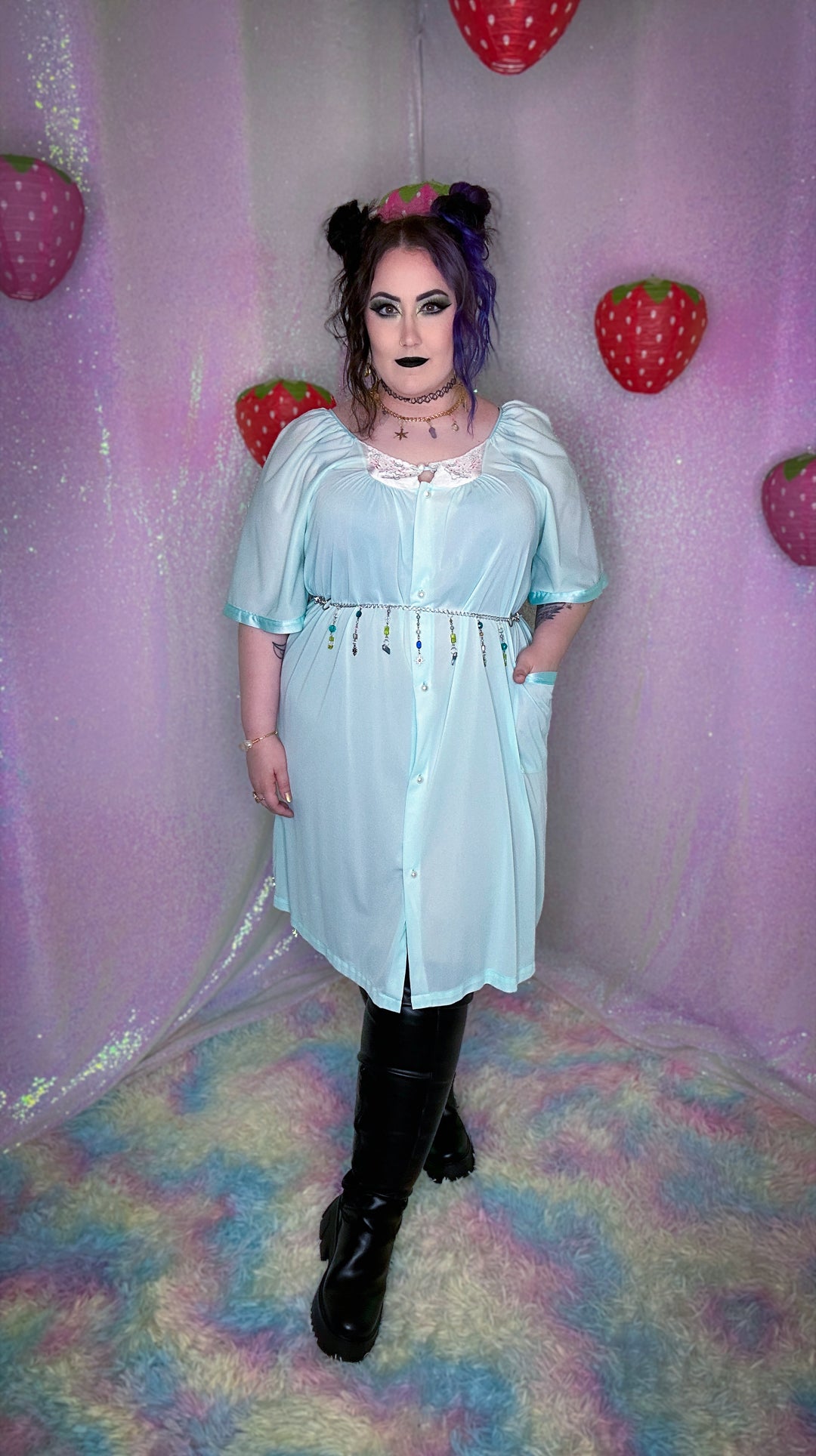 hi hydrangea dress