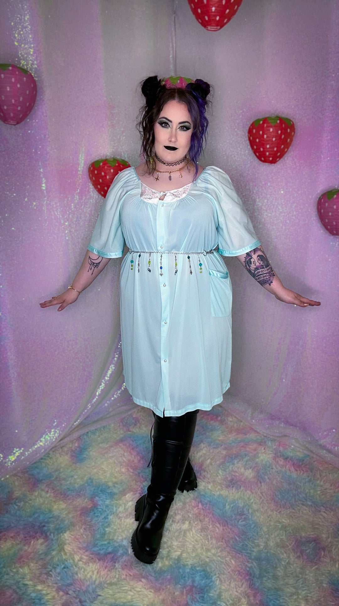 hi hydrangea dress