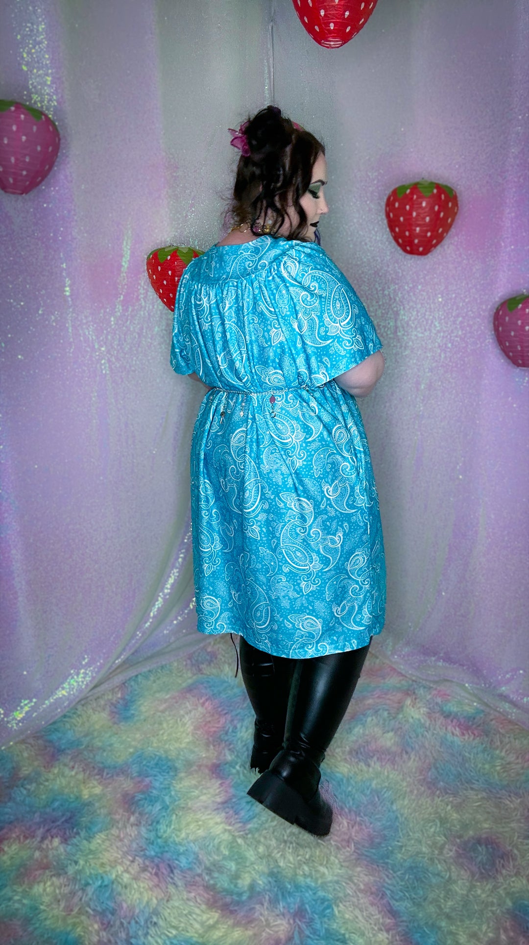 paisley pixie dress