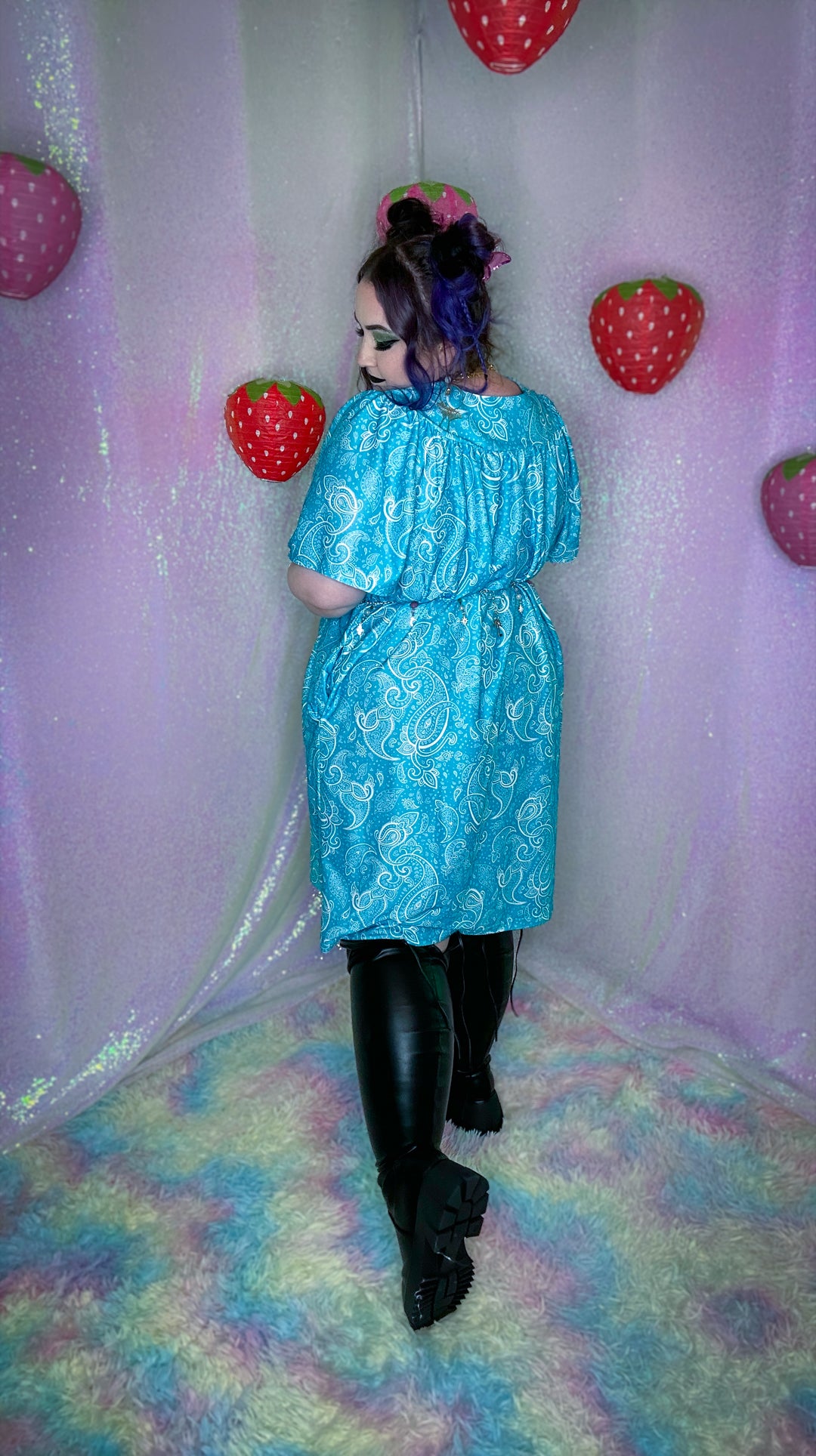 paisley pixie dress