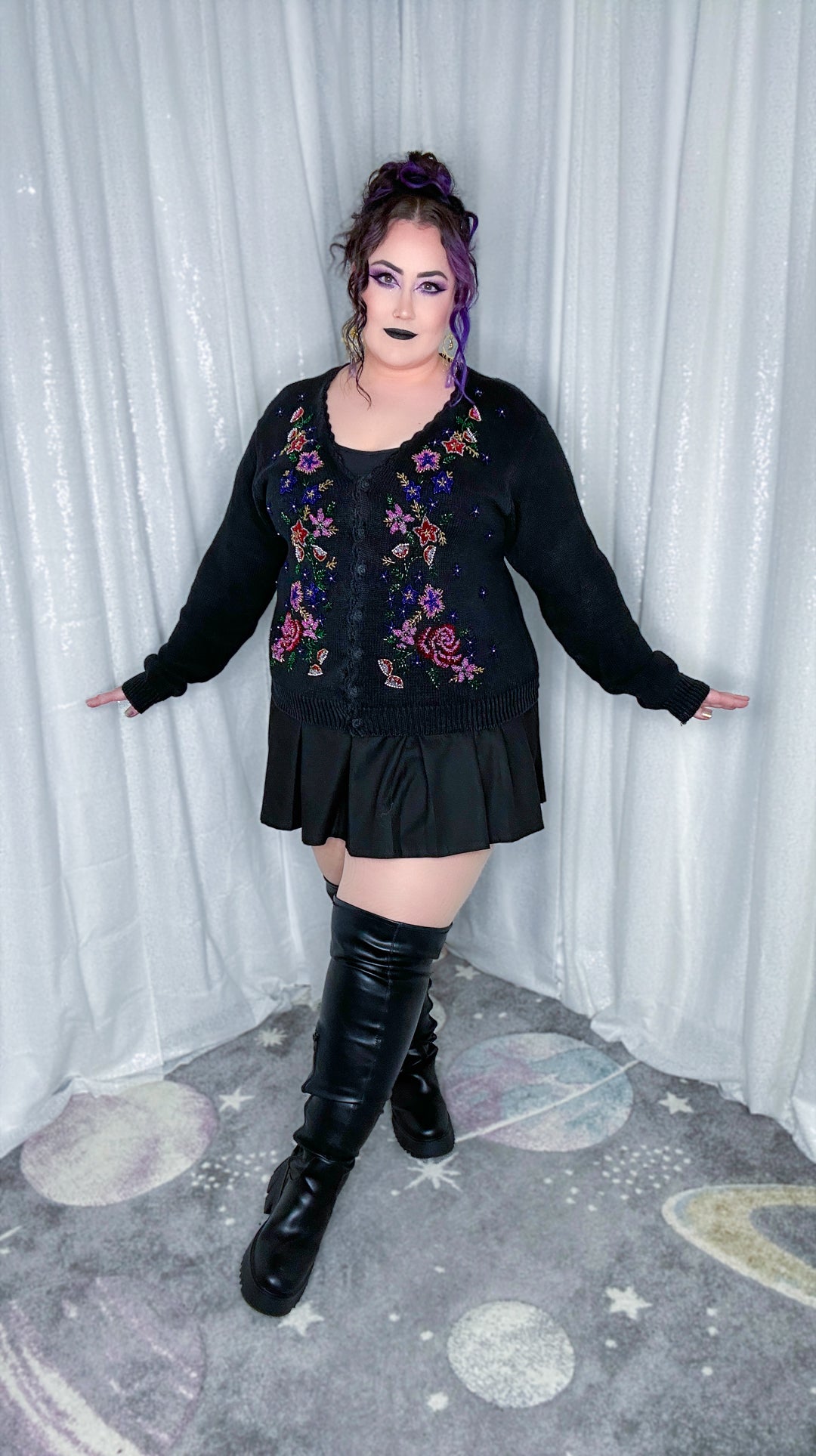 enchanted forest cardigan