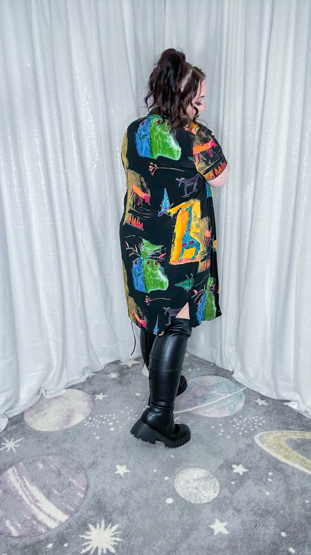 forest fauna dress