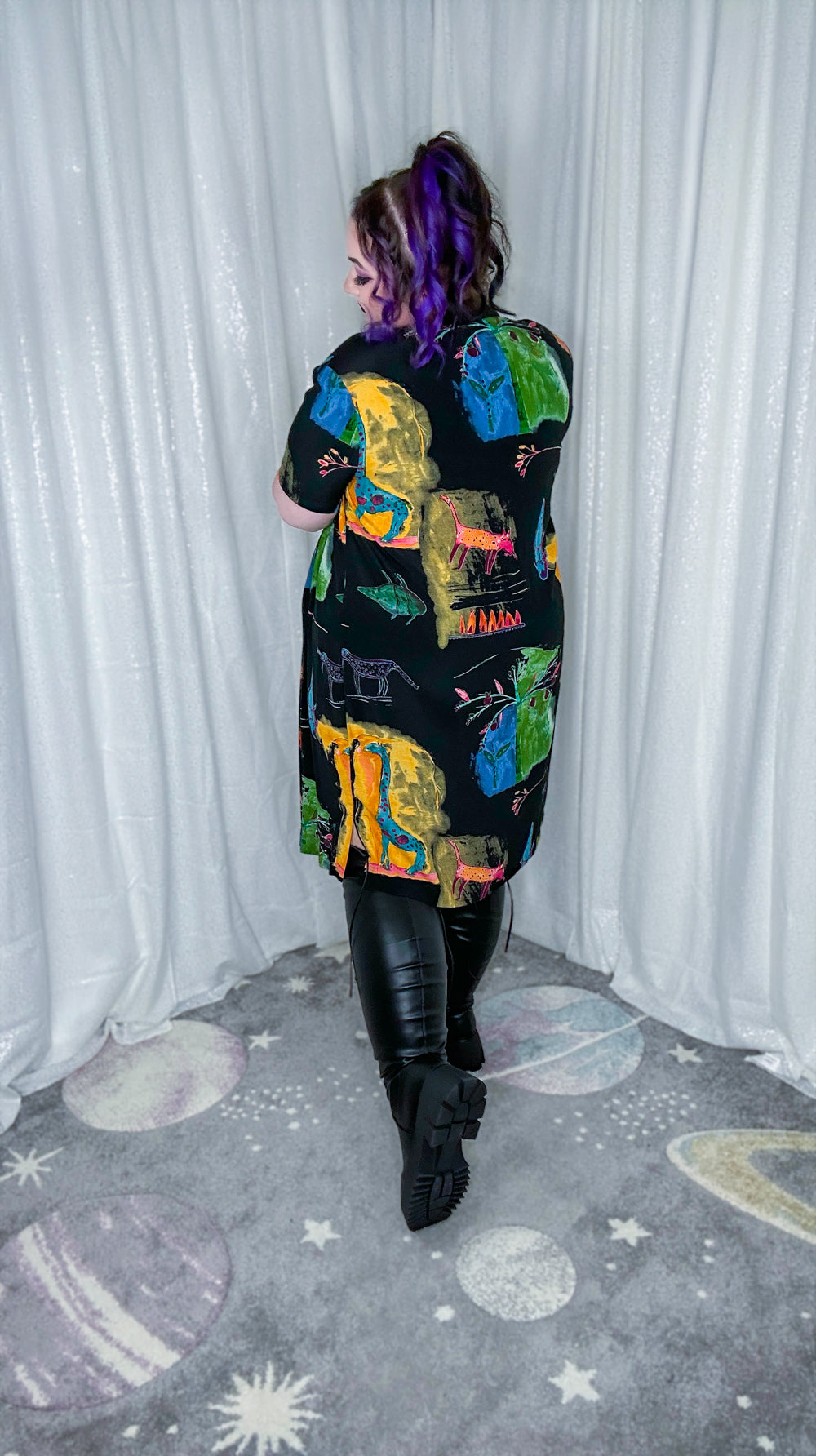 forest fauna dress
