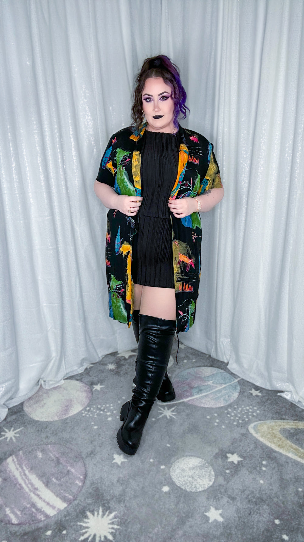 forest fauna dress