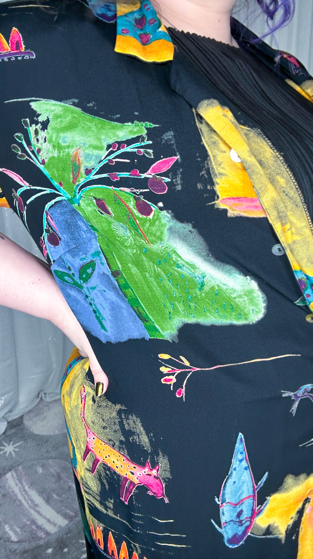 forest fauna dress
