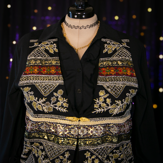 folk magic vest