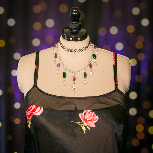 autumn rose dress
