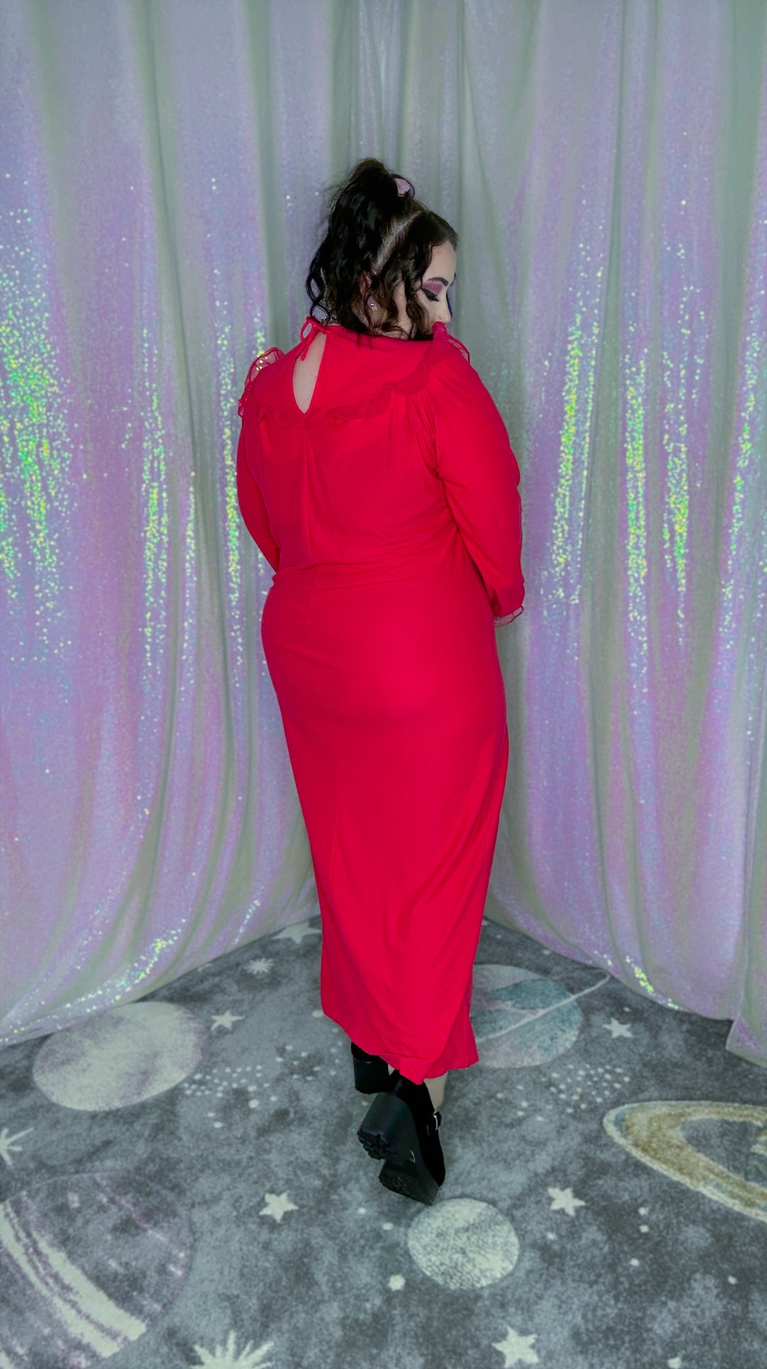hella magenta dress