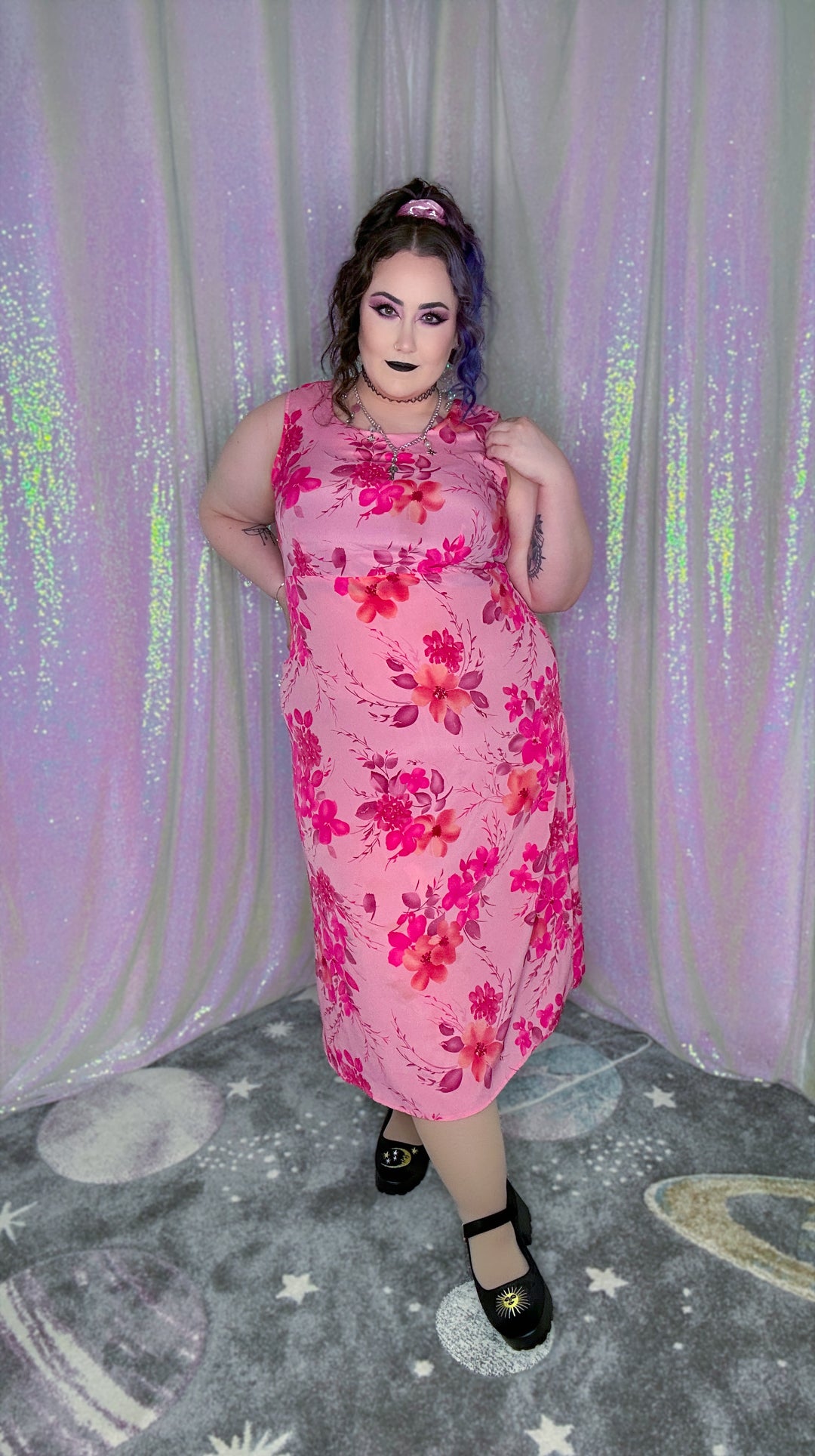 pink moon dress