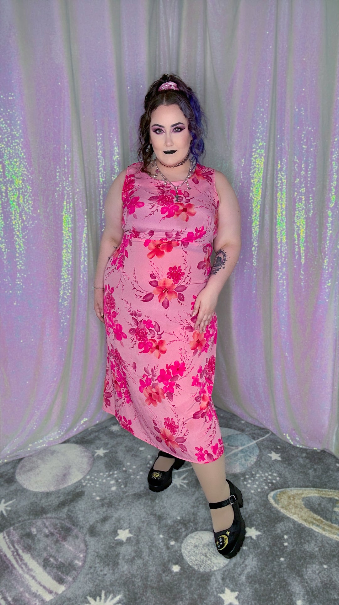 pink moon dress