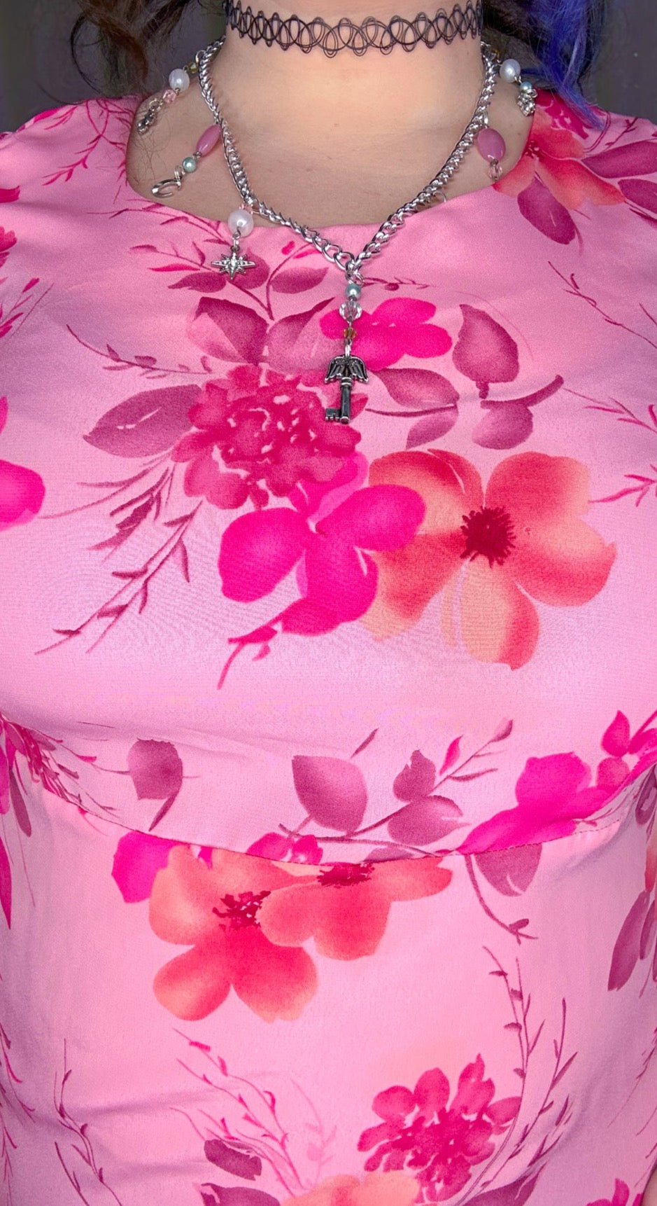 pink moon dress
