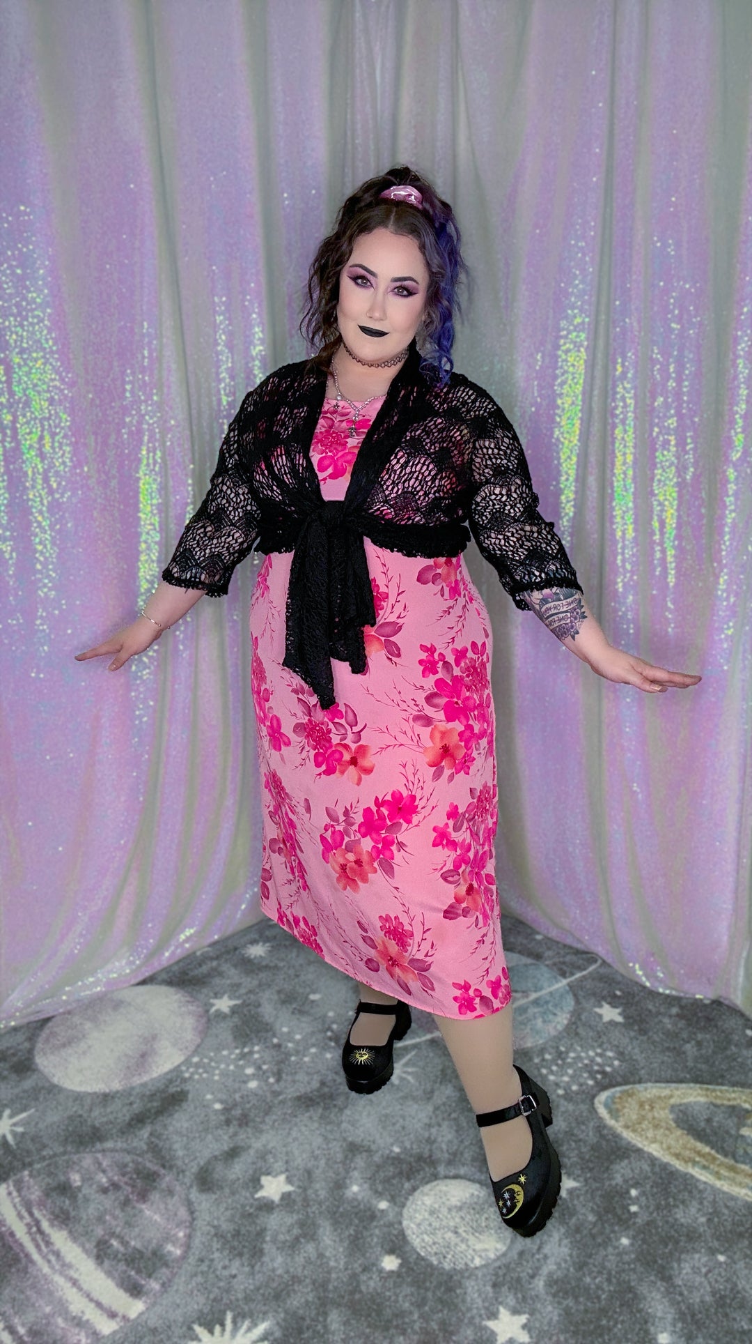 pink moon dress