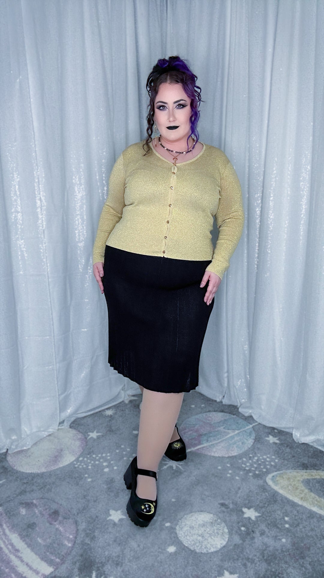 ancient scrolls cardigan
