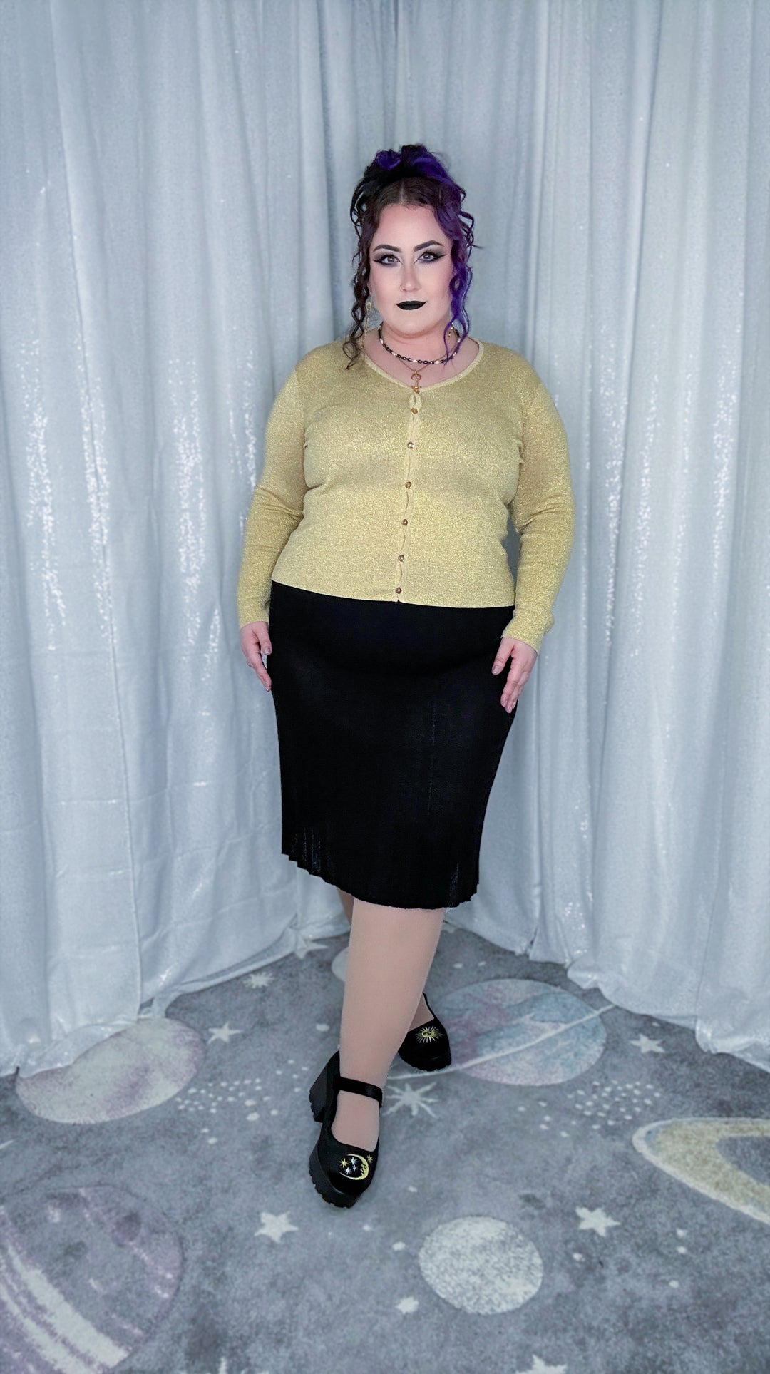 ancient scrolls cardigan