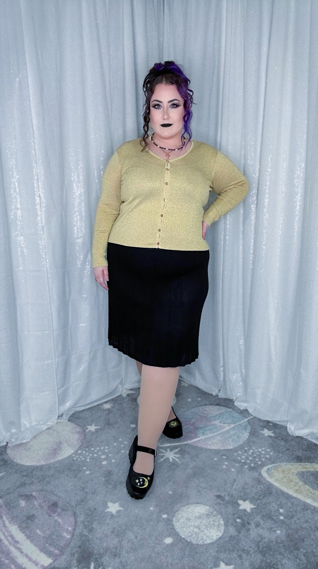 ancient scrolls cardigan