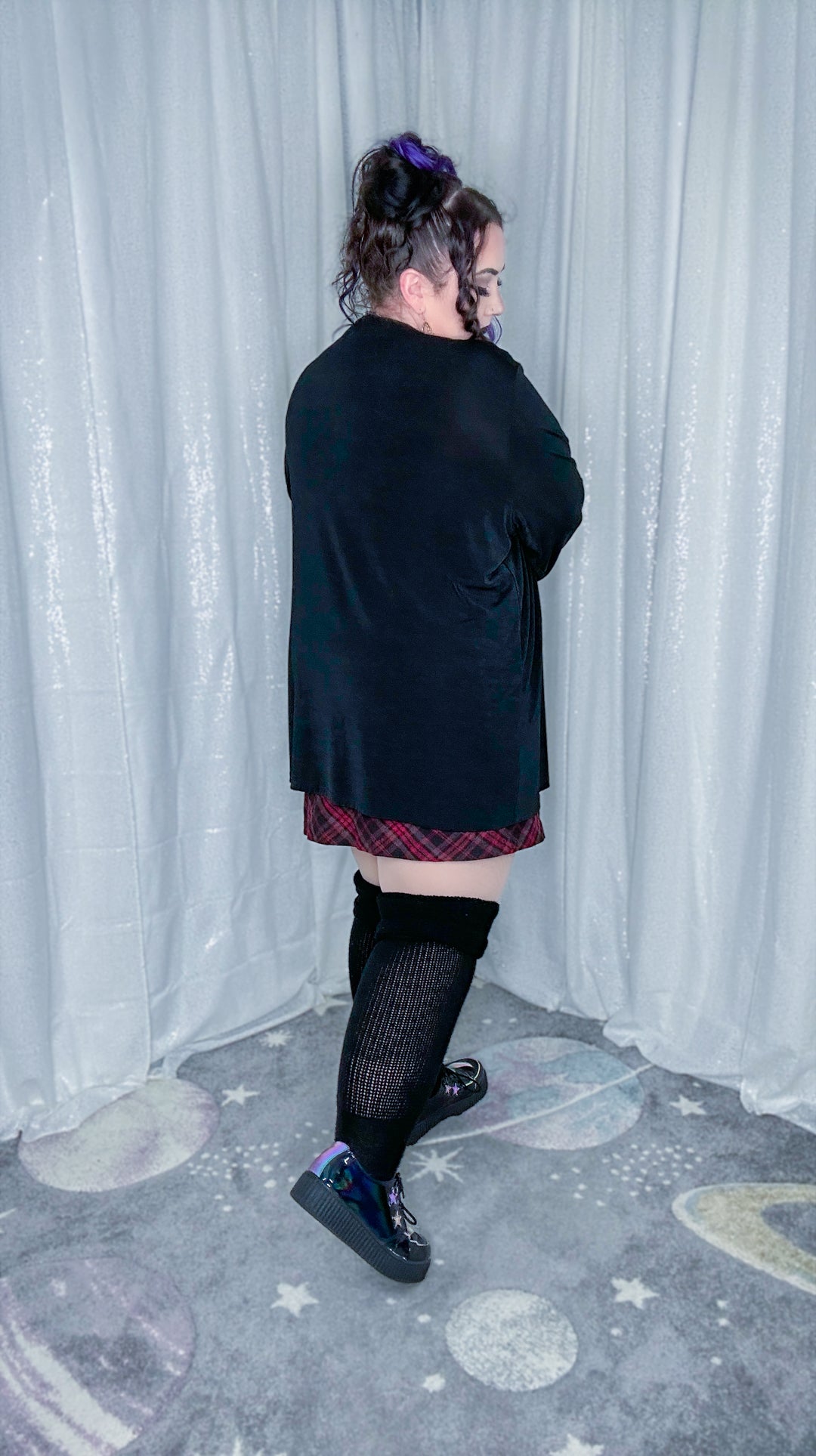 astronomy class duster cardigan