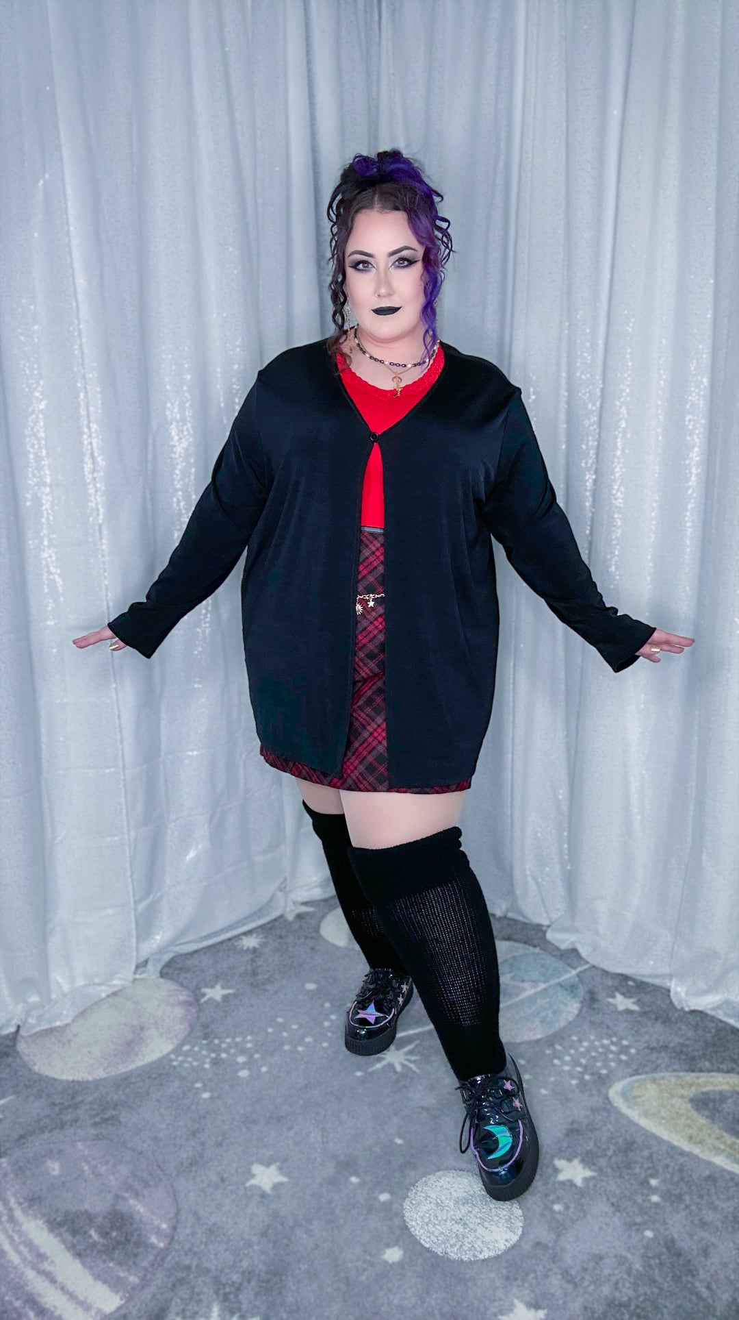 astronomy class duster cardigan