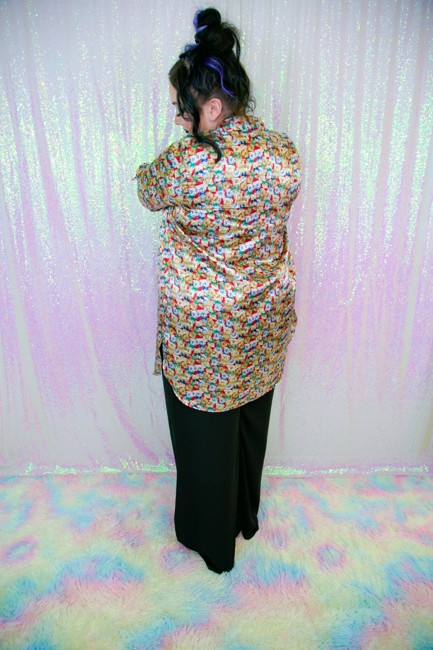 Beary Merry Shirt Dress