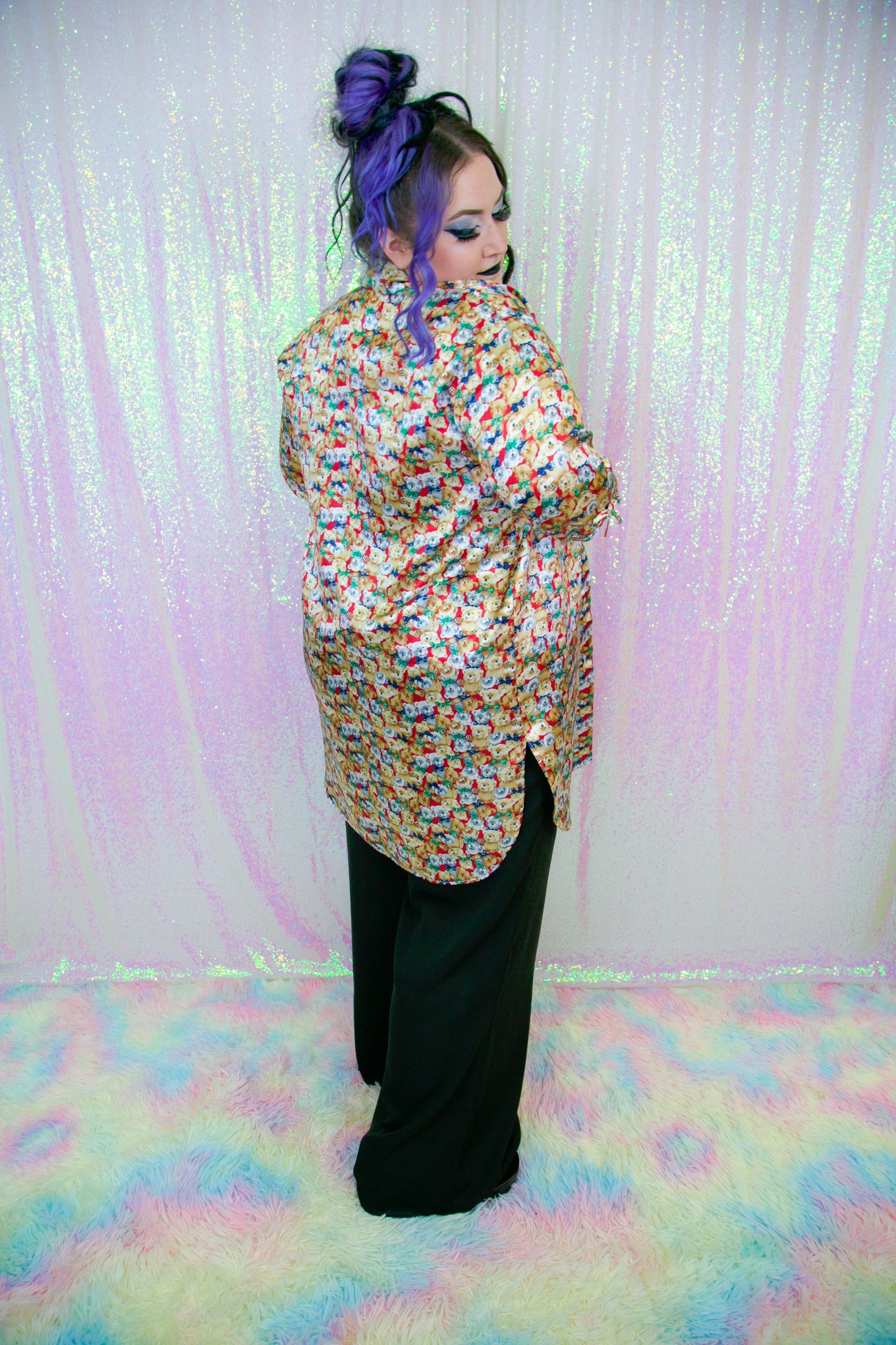 Beary Merry Shirt Dress