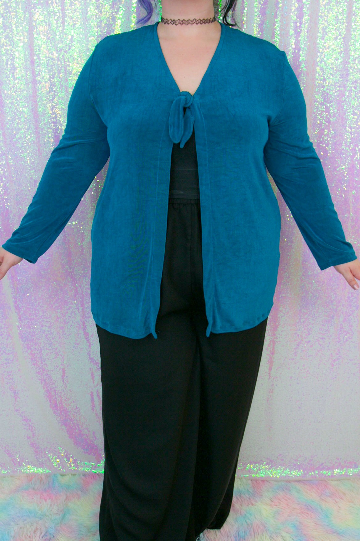 Yule Be Sorry Cardigan Duster
