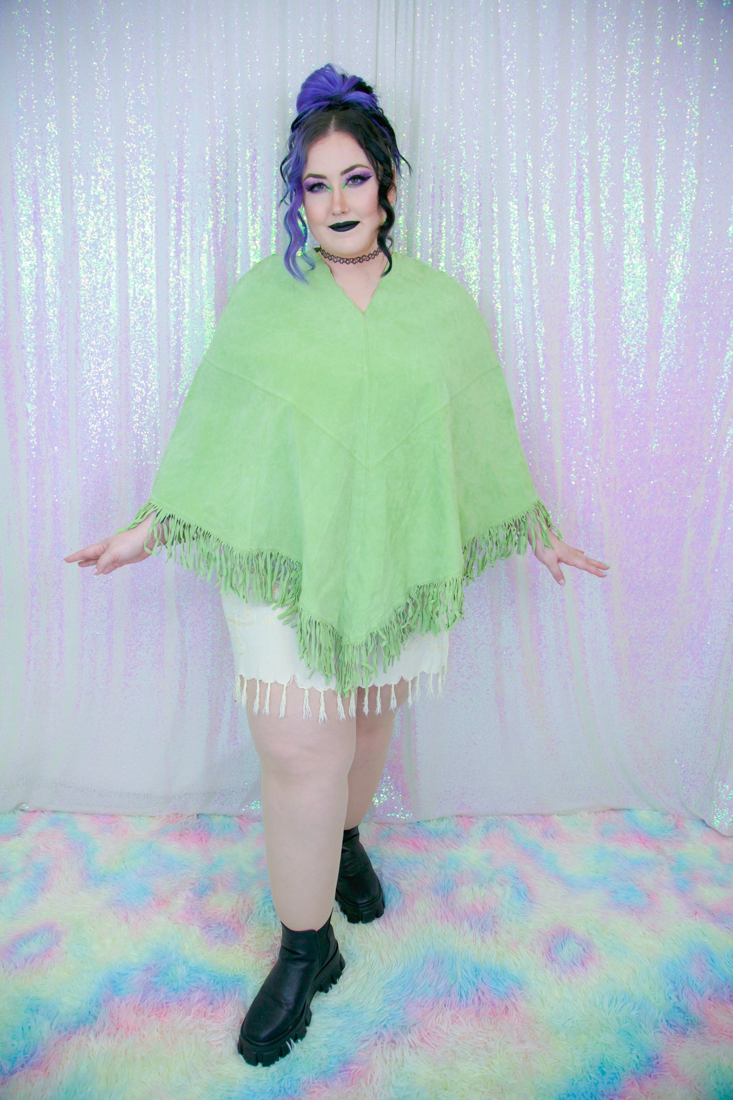 Fringe Of The Forest Poncho