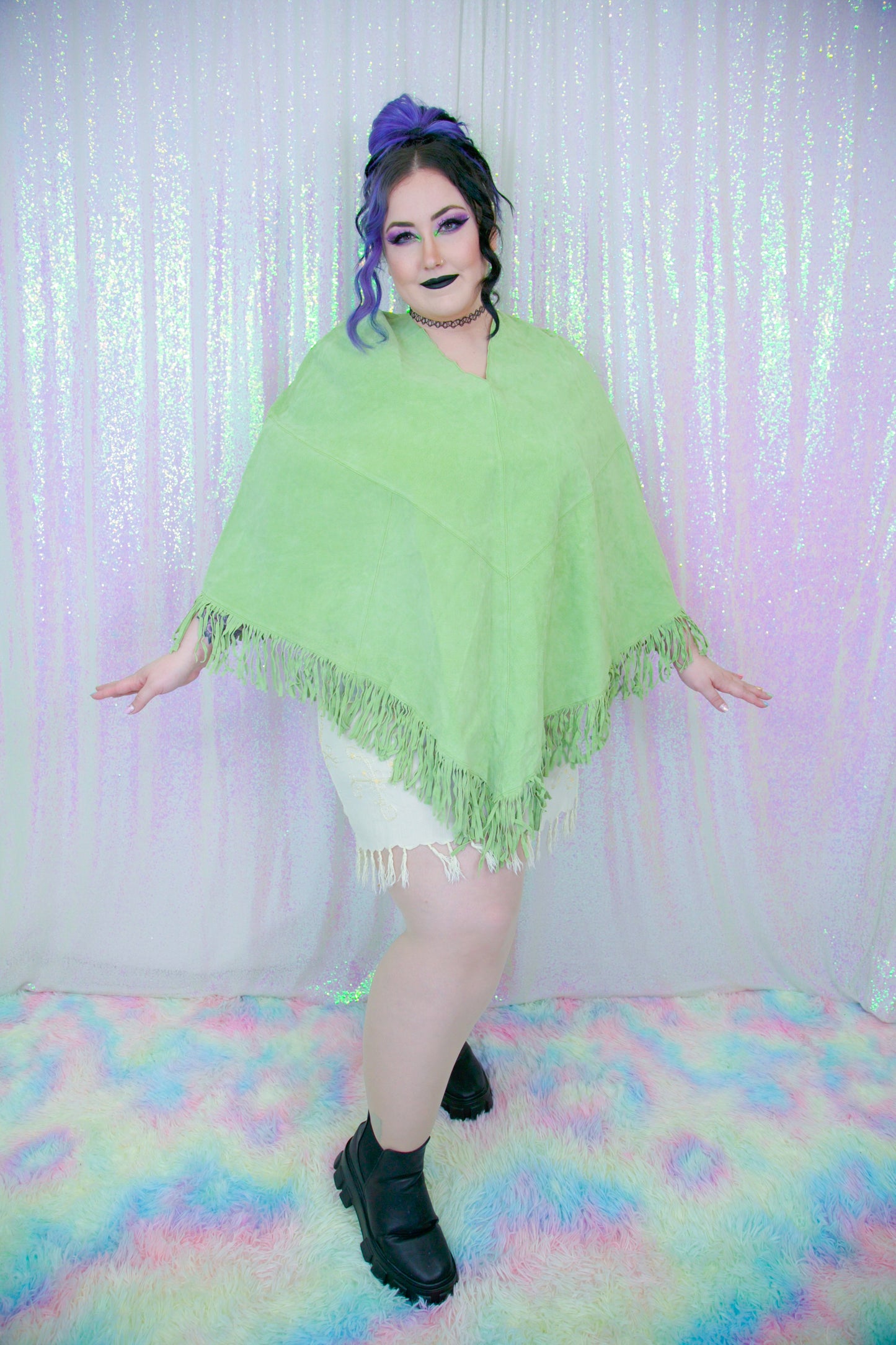 Fringe Of The Forest Poncho