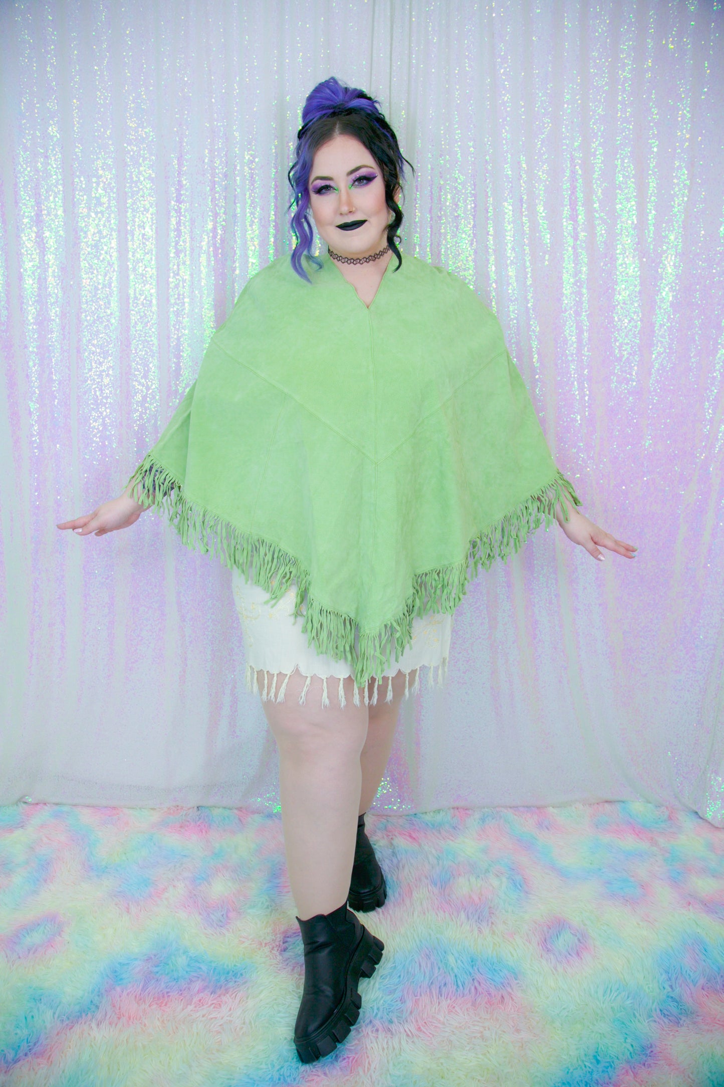 Fringe Of The Forest Poncho