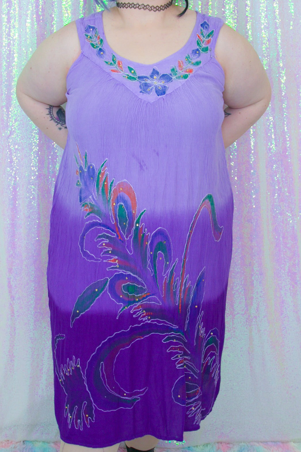 Butterfly Pea Dress