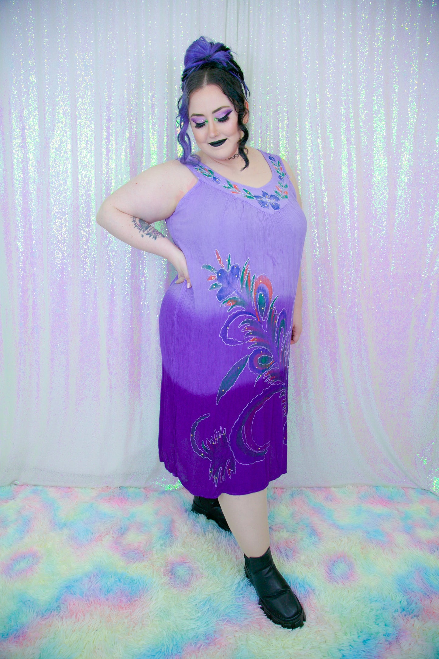 Butterfly Pea Dress