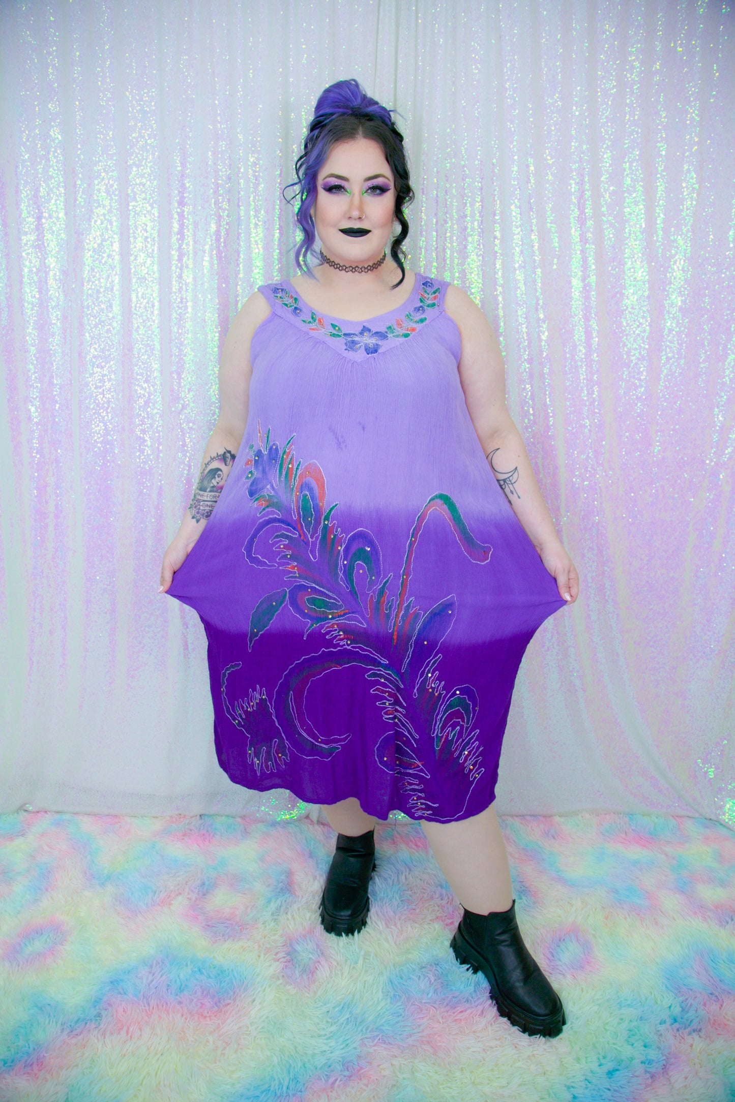 Butterfly Pea Dress