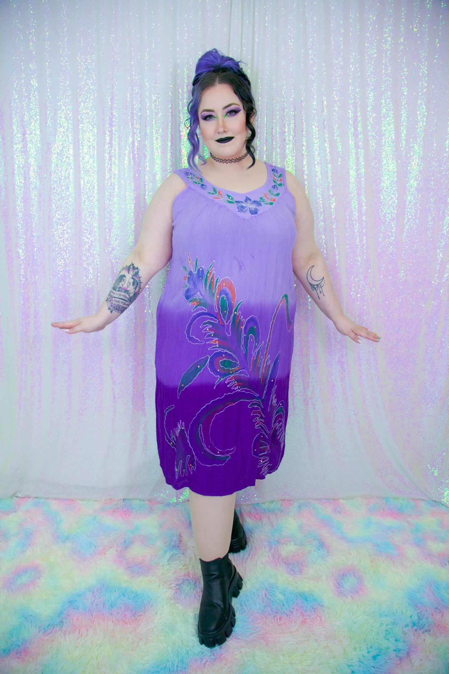 Butterfly Pea Dress
