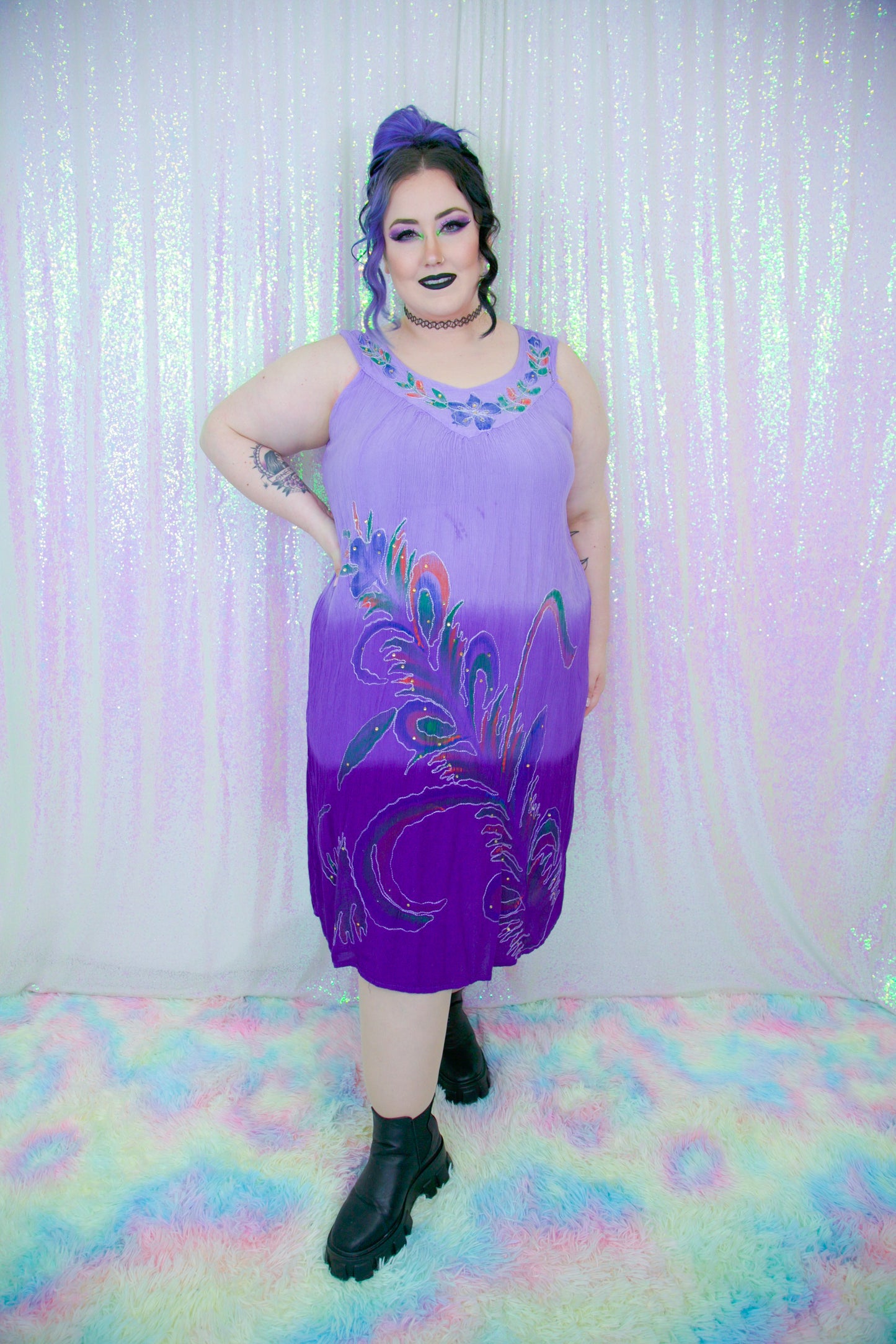 Butterfly Pea Dress