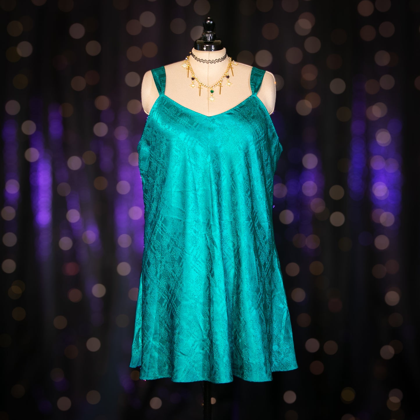 emerald dress