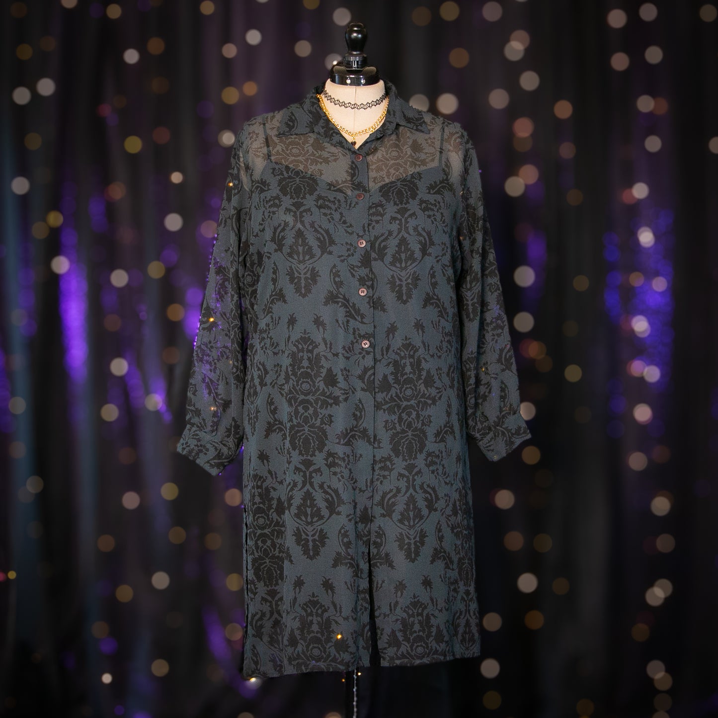 bloodstone duster dress
