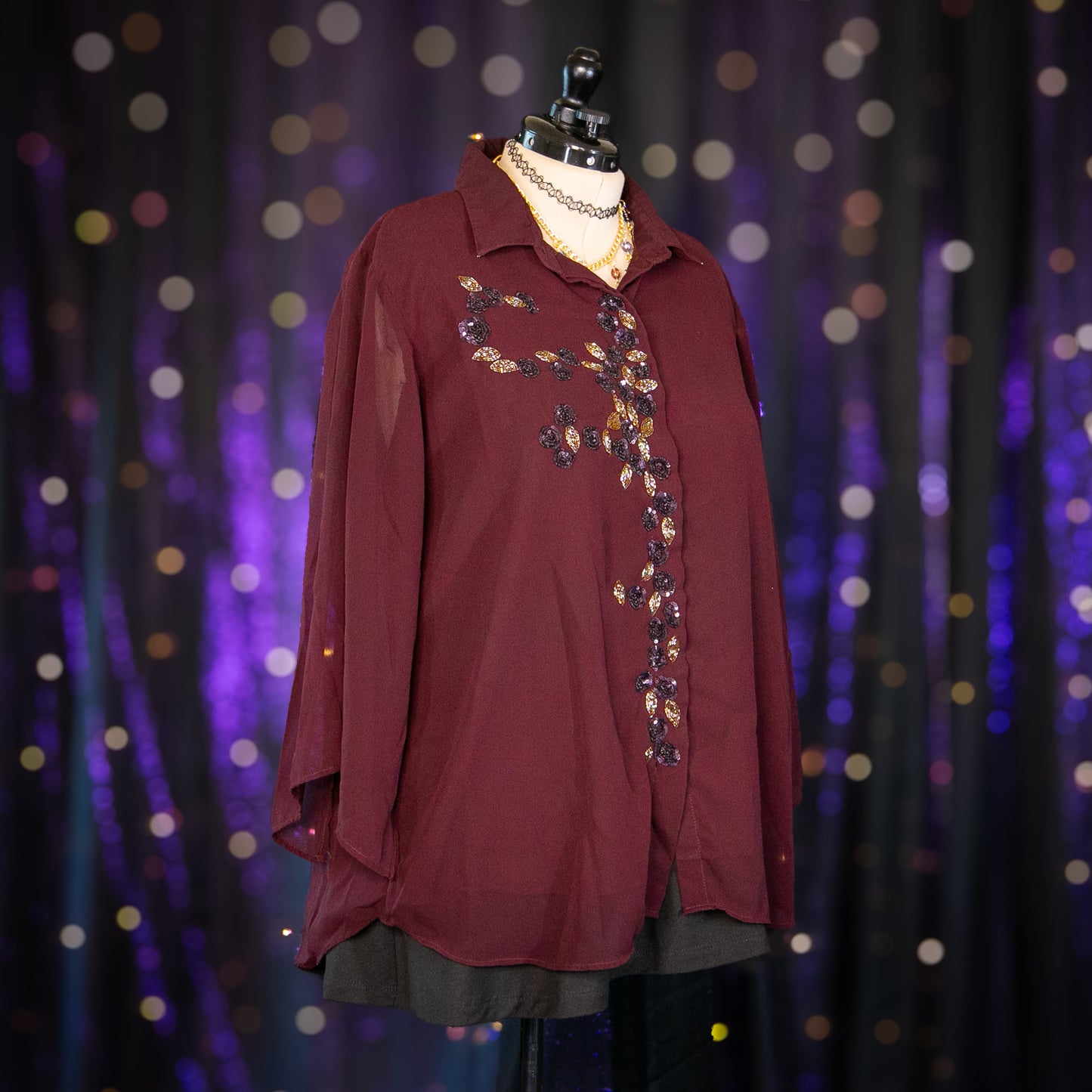 rhodolite top