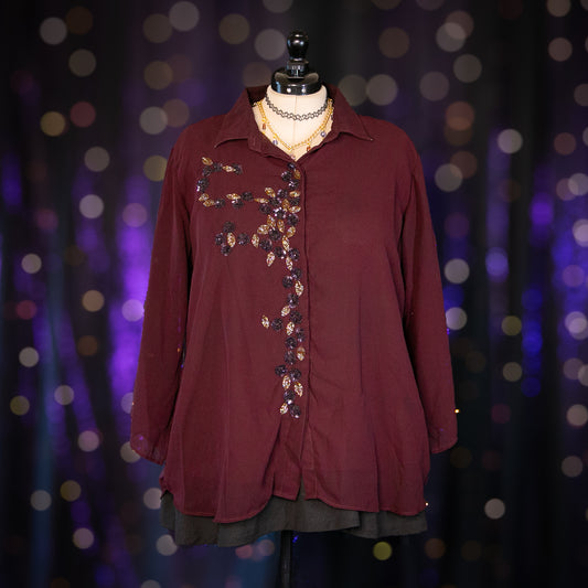 rhodolite top