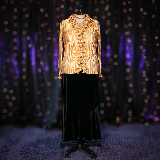 yellow gold top
