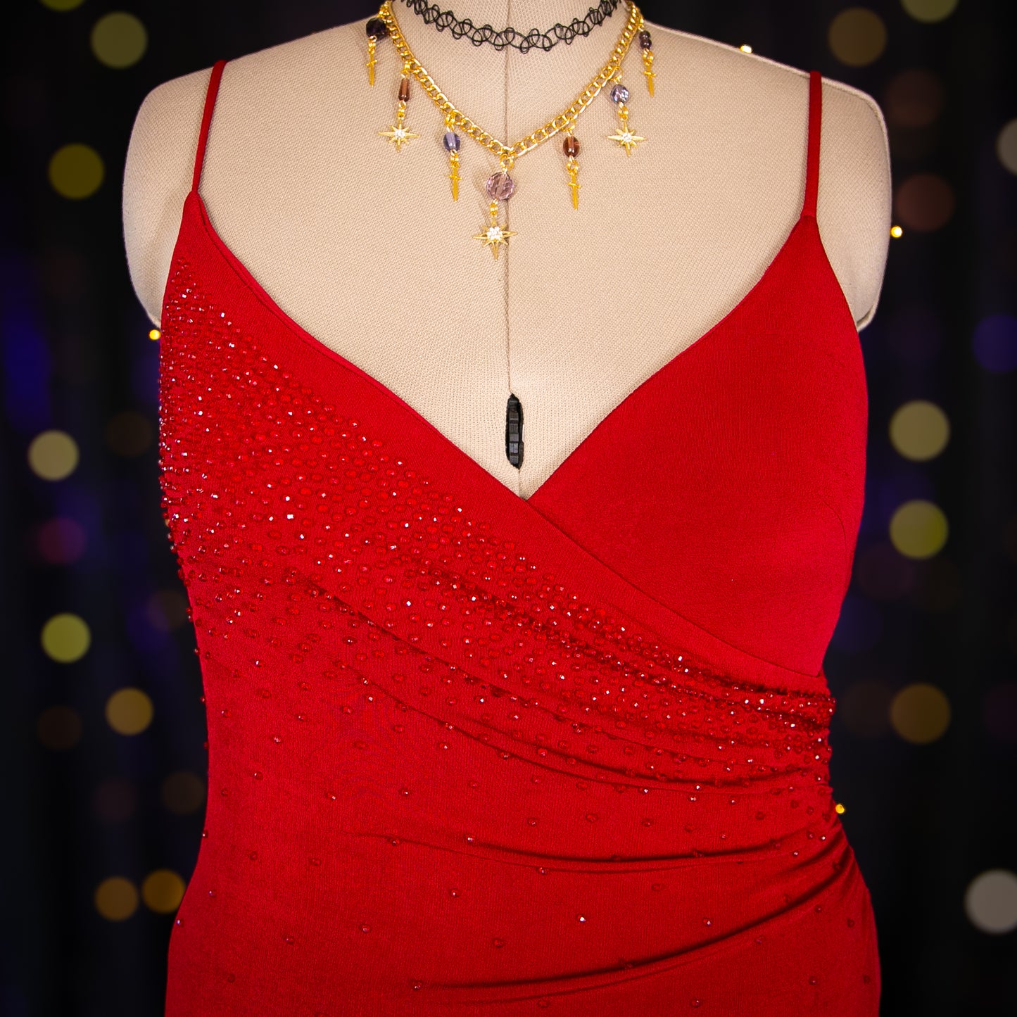 garnet gown