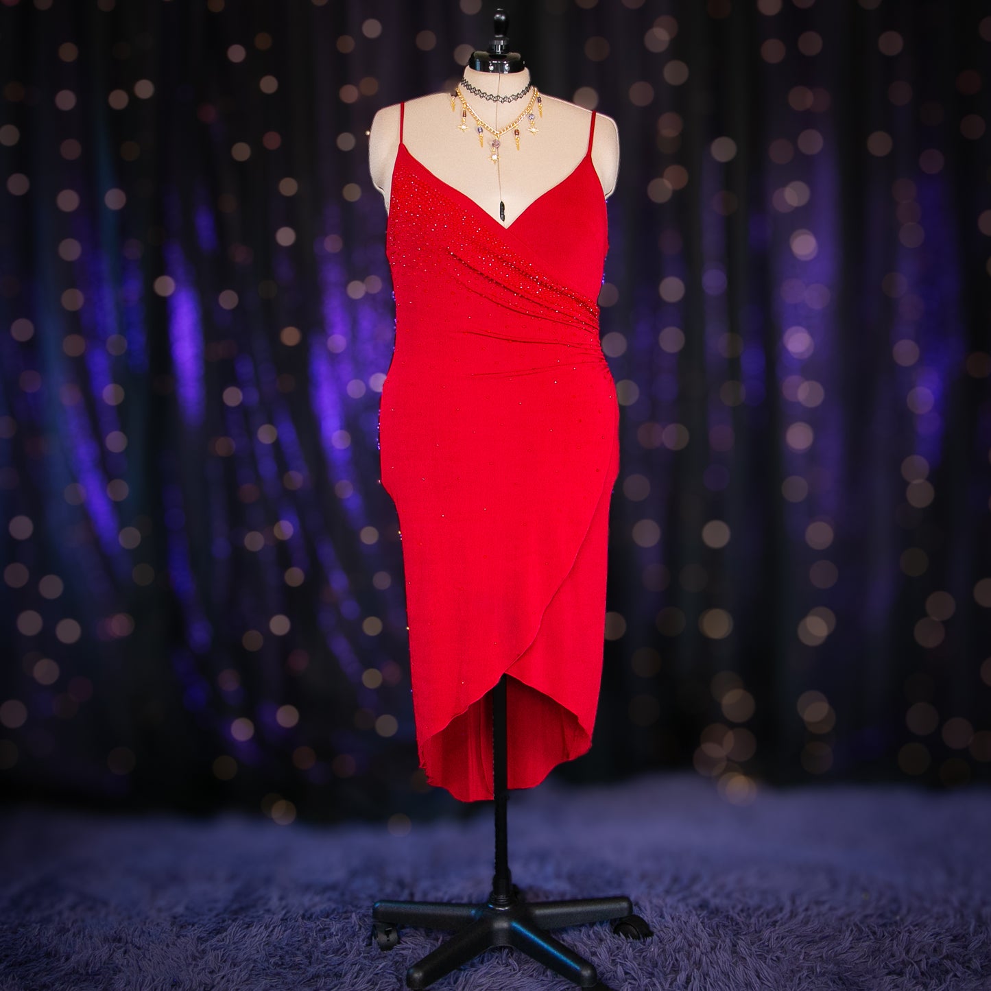 garnet gown