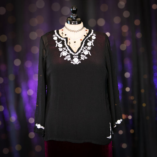 snowflake obsidian top