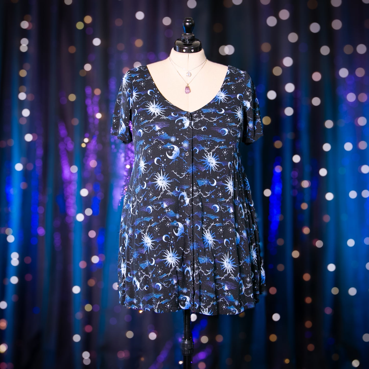 sun and moon dress