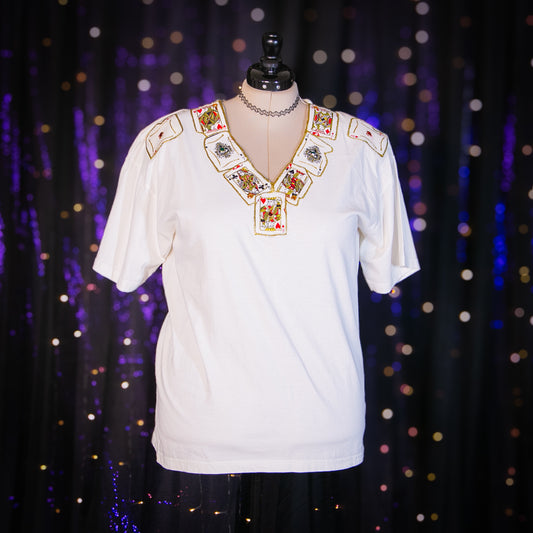 poker face tee