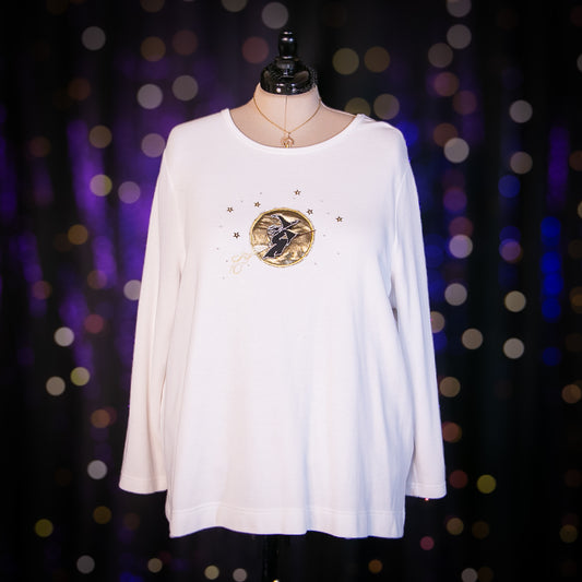 gold witch top
