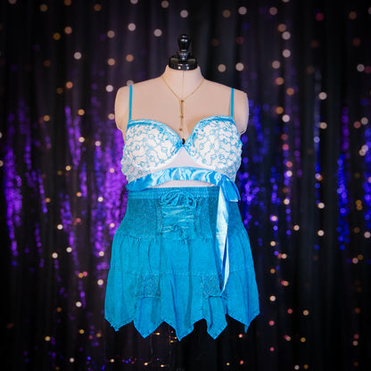 blue fairy skirt