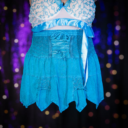 blue fairy skirt