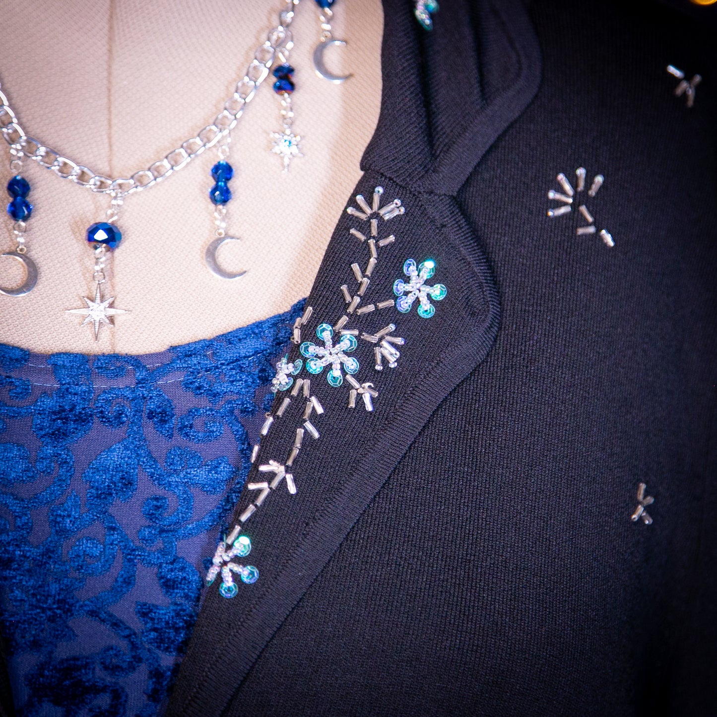 dew drops cardigan sweater