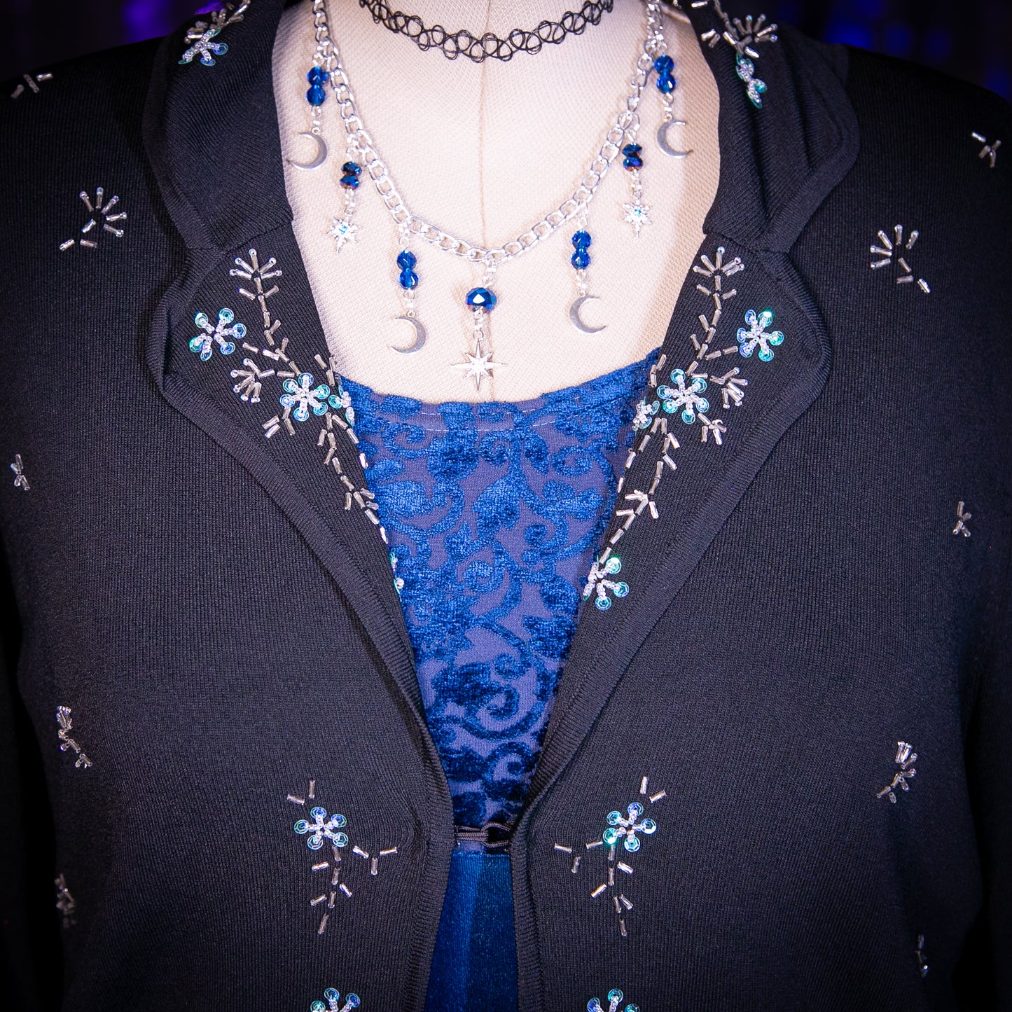 dew drops cardigan sweater