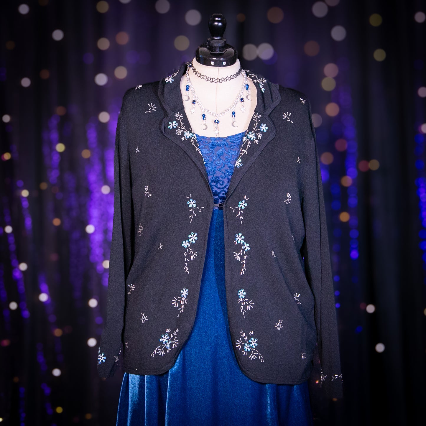 dew drops cardigan sweater