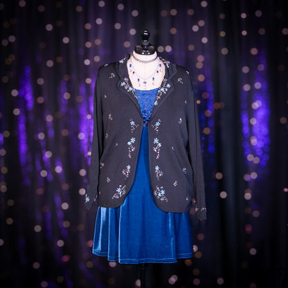 dew drops cardigan sweater