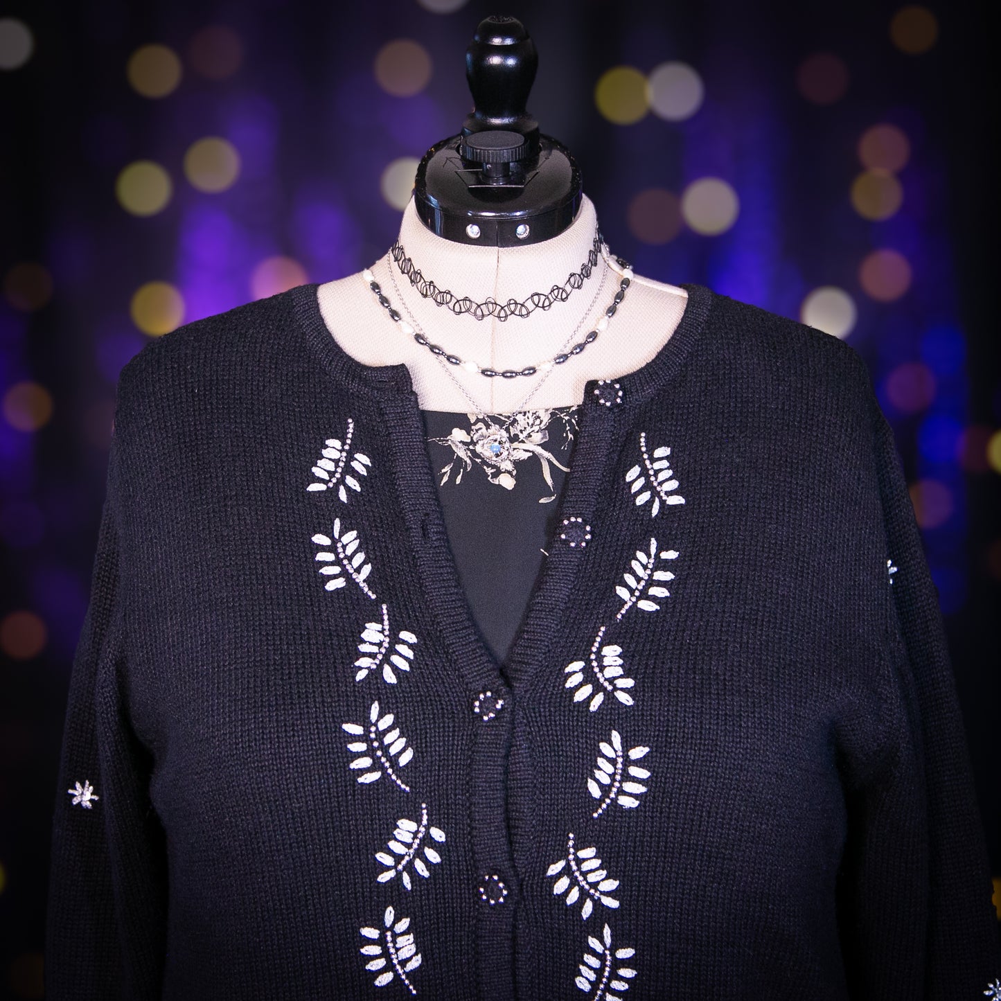 silver fern cardigan sweater
